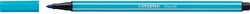 STABILO Pen 68 feutre, bleu clair