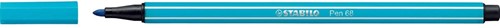 STABILO Pen 68 feutre, bleu clair
