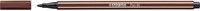 STABILO Pen 68 feutre, brun