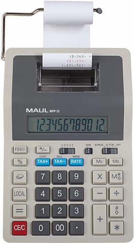 MAUL calculatrice de bureau avec rouleau MPP 32 RCE