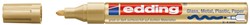 Edding marqueur peinture, e-750 CR, or