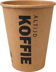 Gobelet en carton (altijd koffie), 300 ml, diamètre 90 mm, paquet de 50 pièces
