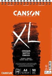Canson cahier de croquis XL, 90 g/m², ft A4, 120 feuilles