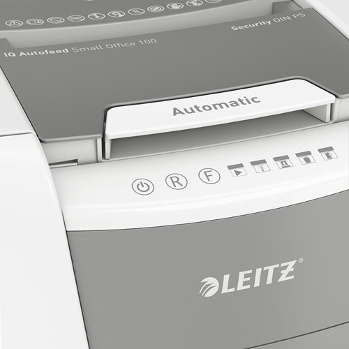 Leitz IQ Autofeed small office 100 destructeur de documents P5-5