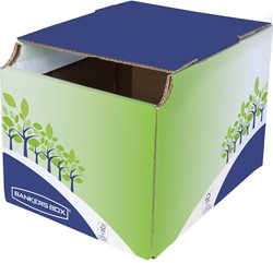 Bankers Box Corbeille à recyclage, carton certifié FSC