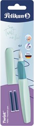 Pelikan Twist stylo plume, sous blister, vert (Neo Mint)