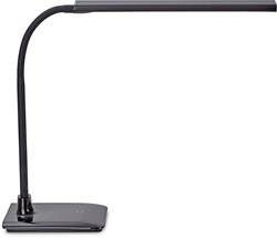 MAULpirro Luminaire de bureau, LED, dimable, avec socle, noir