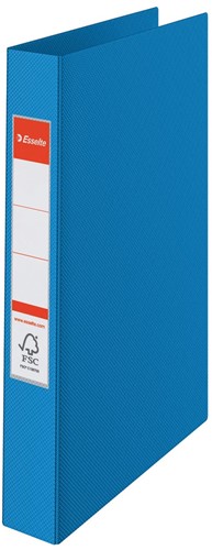 Esselte classeur à anneaux Vivida bleu, 4 anneaux