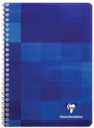 Clairefontaine cahier, ft 16,5 x 21 cm, 120 pages, ligné, avec marge