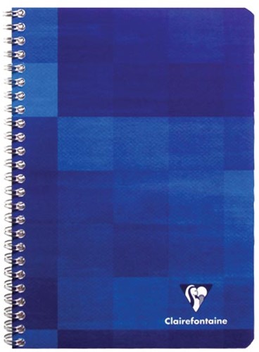 Clairefontaine cahier, ft 16,5 x 21 cm, 120 pages, ligné, avec marge