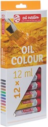 Talens Art Creation peinture à l'huile tube de 12 ml, set de 12 tubes en couleurs assorties