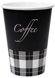 Gobelet en carton Premium, 180 ml, 100 pièces, noir