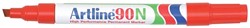 Artline Marqueur permanent 90N rouge