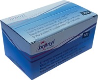 Bronyl étui en U en PVC transparente de 140 microns, ft carte de crédit, présentoir de 100 pièces-2