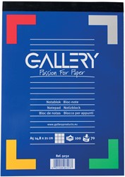Gallery bloc de notes, ft A5, quadrillé 5 mm