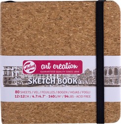 Talens Art Creation cahier de croquis Liège, 140 g/m², ft 12 x 12 cm, 80 feuilles