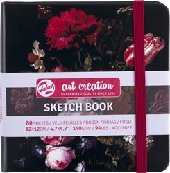 Talens Art Creation cahier de croquis Nature Morte, 140 g/m², ft 12 x 12 cm, 80 feuilles