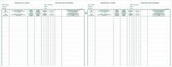Exacompta registre piqûre actionnaires, ft 24 x 32 cm, bilingue, pour SPRL