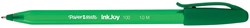 Paper Mate stylo bille InkJoy 100 avec capuchon, vert