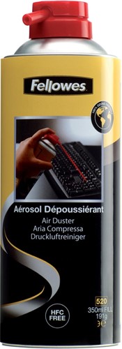 Fellowes aérosol dépoussiérant écologique, flacon de 350 ml
