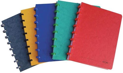 Atoma Classic cahier, ft A5, 144 pages, ligné, couleurs assorties