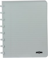 Atoma cahier, ft A5, PP, 144 pages, ligné, couleurs assorties-3