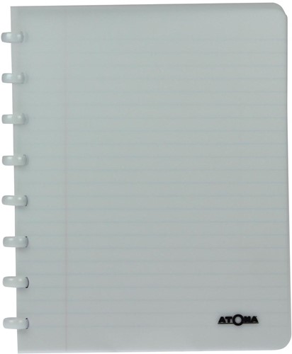 Atoma cahier, ft A5, PP, 144 pages, ligné, couleurs assorties-3