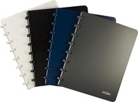 Atoma cahier, ft A5, PP, 144 pages, ligné, couleurs assorties-1