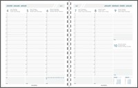 Aurora Plan-a-week 27P Alaska, couleurs assorties, 2027-4