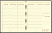 Aurora Plan-a-week 27P Alaska, couleurs assorties, 2027-1