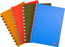 Atoma Nature cahier, ft A4, 144 pages, ligné, couleurs assorties