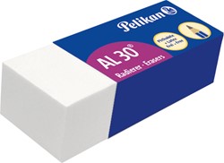 Pelikan gomme AL30, blanc, boîte de 30 pièces