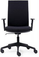 Euroseats chaise de bureau Canillo, dos en tissu-3