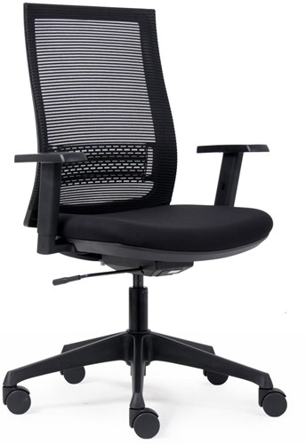 Euroseats chaise de bureau Canillo, dos en résille