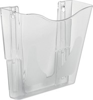 Deflecto DocuPockets trieur mural portrait, 1 compartiment, transparent