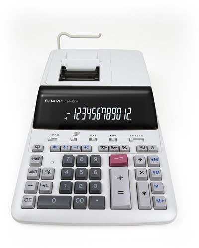 Sharp calculatirce de bureau CS-2635LW