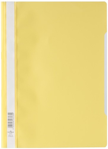 Durable farde à devis, ft A4, jaune