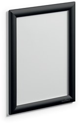 Durable cadre porte-affiche, en aluminium, ft A4, noir
