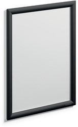 Durable cadre porte-affiche, en aluminium, ft A3, noir