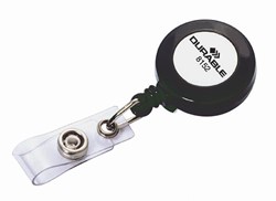 Durable système enrouleur pour badges, paquet de 10 pièces
