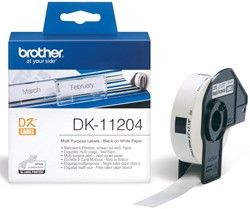 Brother étiquettes pour QL, ft 17 x 54 mm, paquet de 400 étiquettes