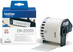 Brother ruban continu pour QL, ft 62 mm x 30,48 m, papier