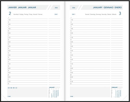 Aurora Daily FA211 Balacron, couleurs assorties, 2027-1
