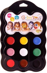 Grim'tout maquillage Carnaval, 9 couleurs