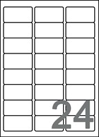 Avery J8159-10 étiquettes adresse ft 63,5 x 33,9 mm, 240 étiquettes, blanc-2
