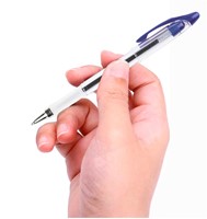 Q-CONNECT Delta stylo, 0,4 mm, pointe moyenne, bleu-3