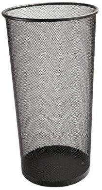 Q-CONNECT Porte-parapluies 22,6 litres métal noir-2