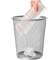 Q-CONNECT corbeille à papier 19 litres métal argent-3