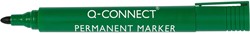 Q-CONNECT marqueur permanent, 2-3 mm, pointe ronde, vert