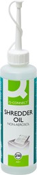 Q-CONNECT huile pour destructeurs de documents, flacon de 250 ml